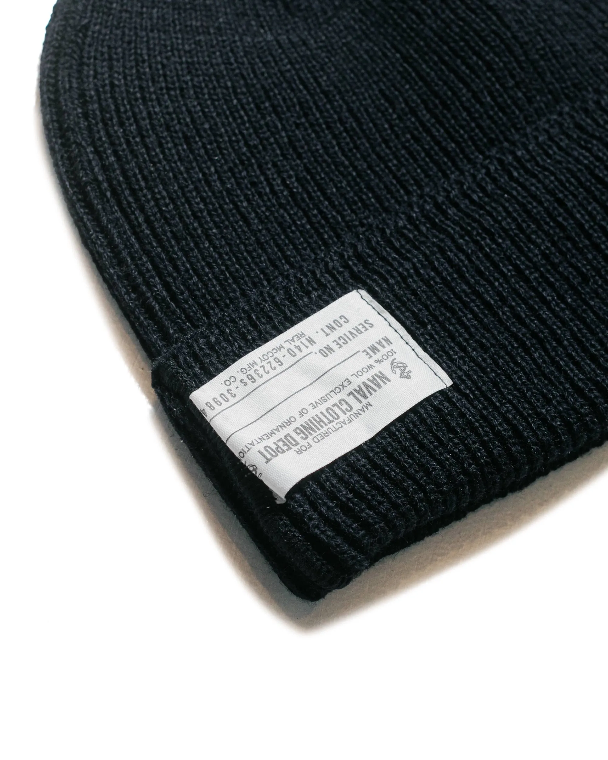 The Real McCoy's MA14102 U.S. Navy Watch Cap Navy