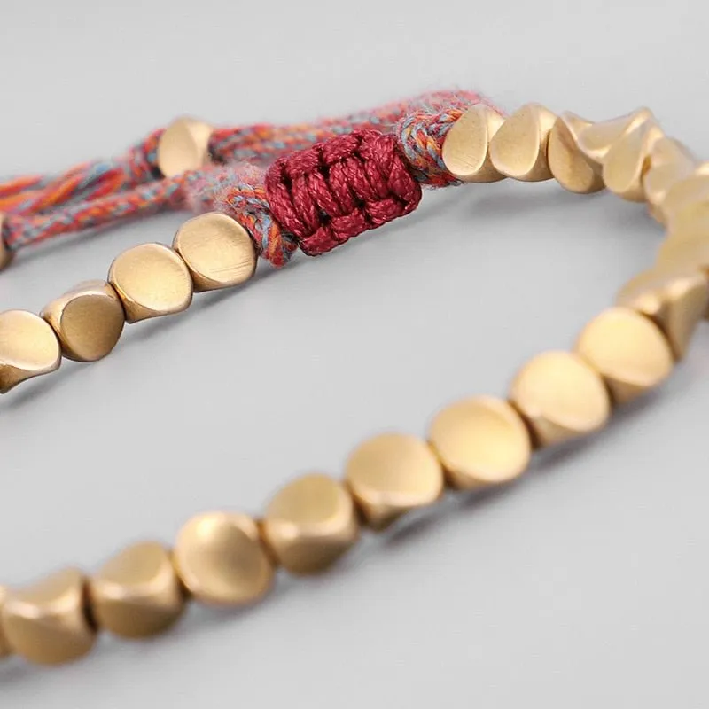 Tibetan Lucky Copper Bracelet