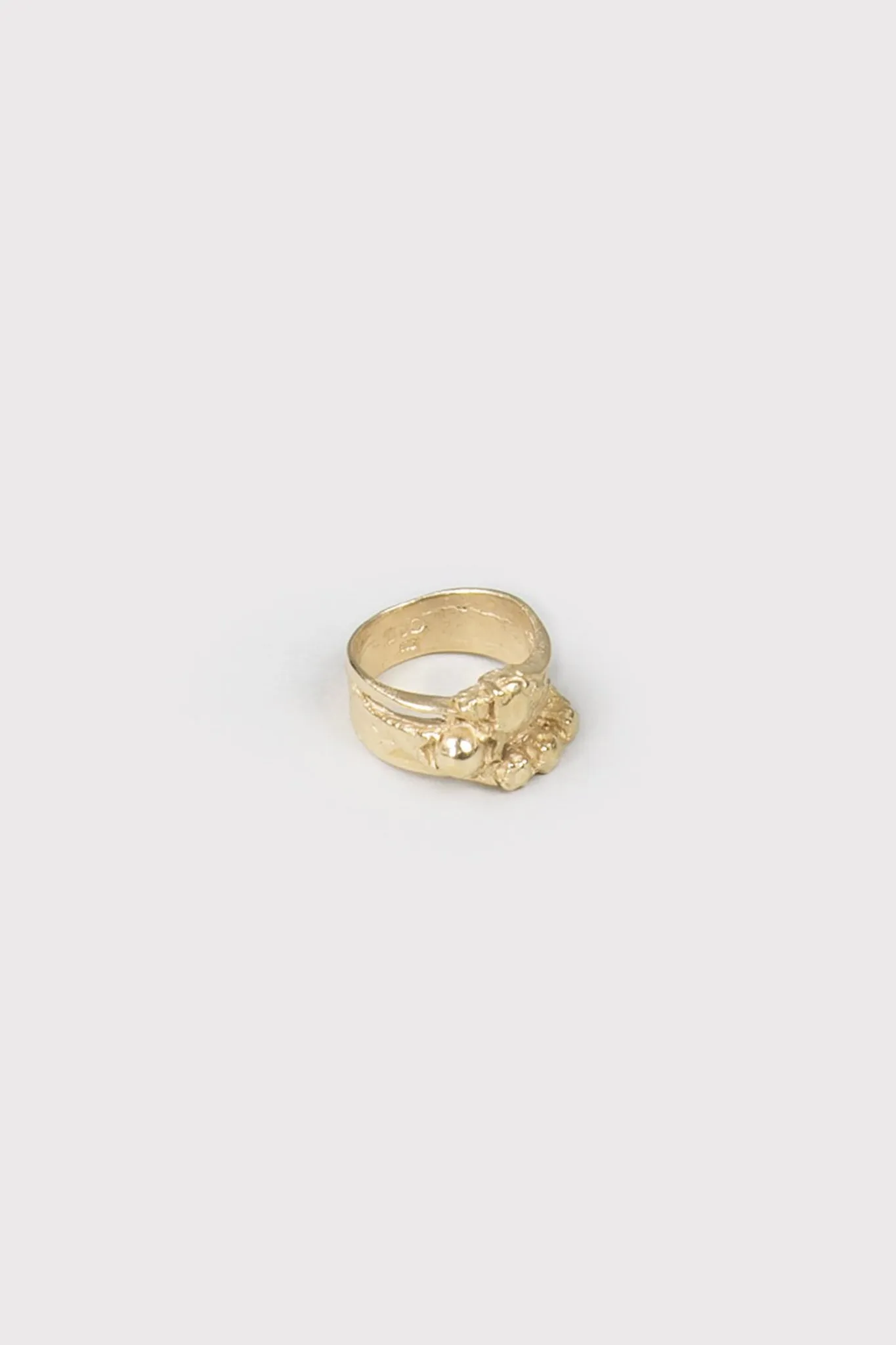 Till Death Do Us Part Ring | Gold