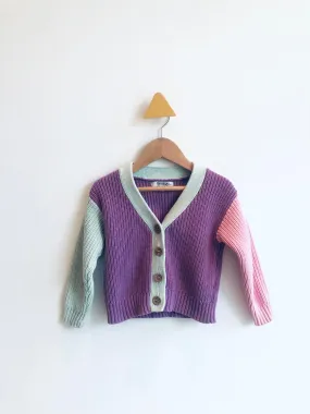 Tri-Colour Cardigan // 3Y