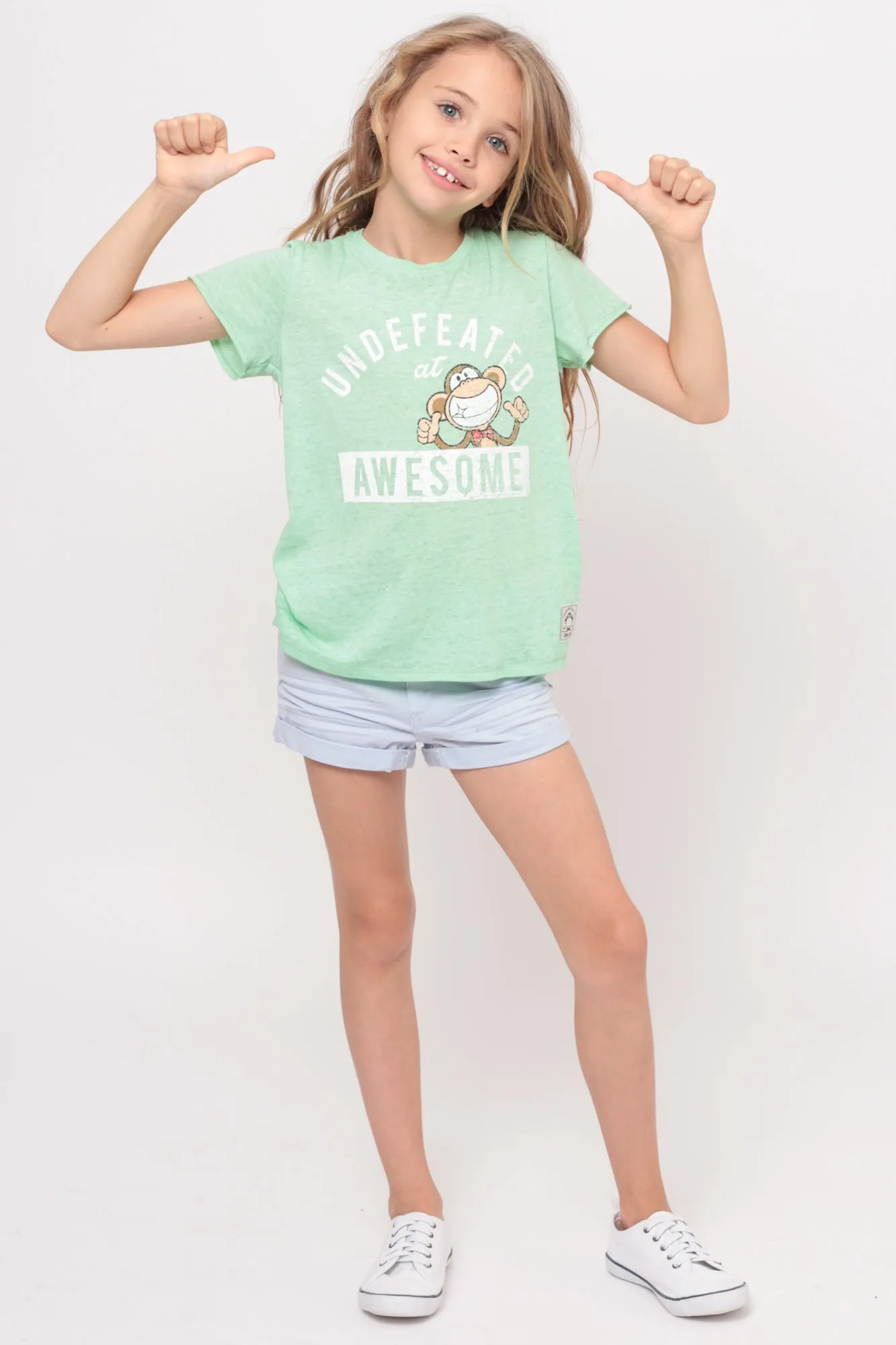 Undefeated At Awesome | Crop Top - Mint