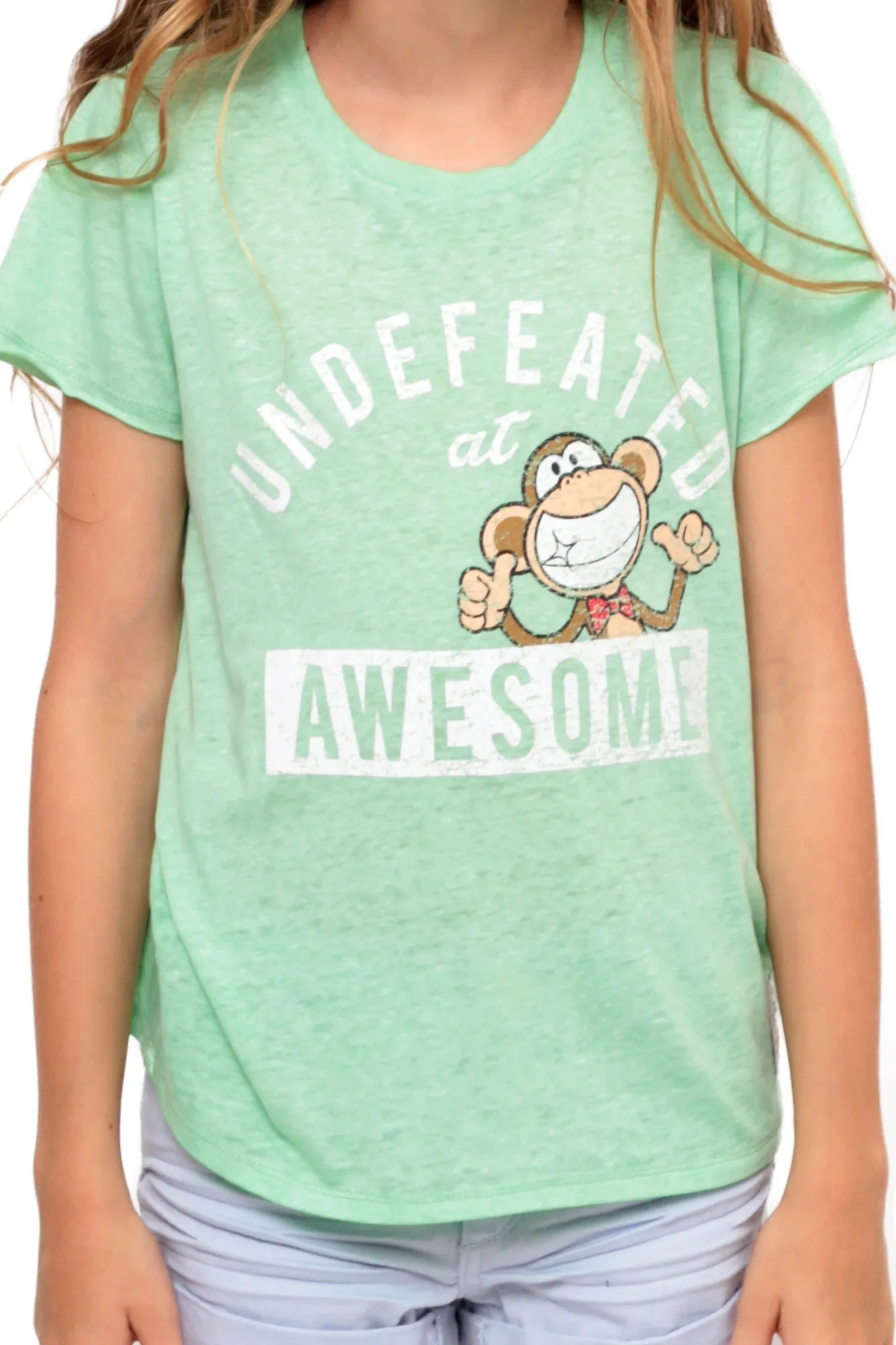 Undefeated At Awesome | Crop Top - Mint