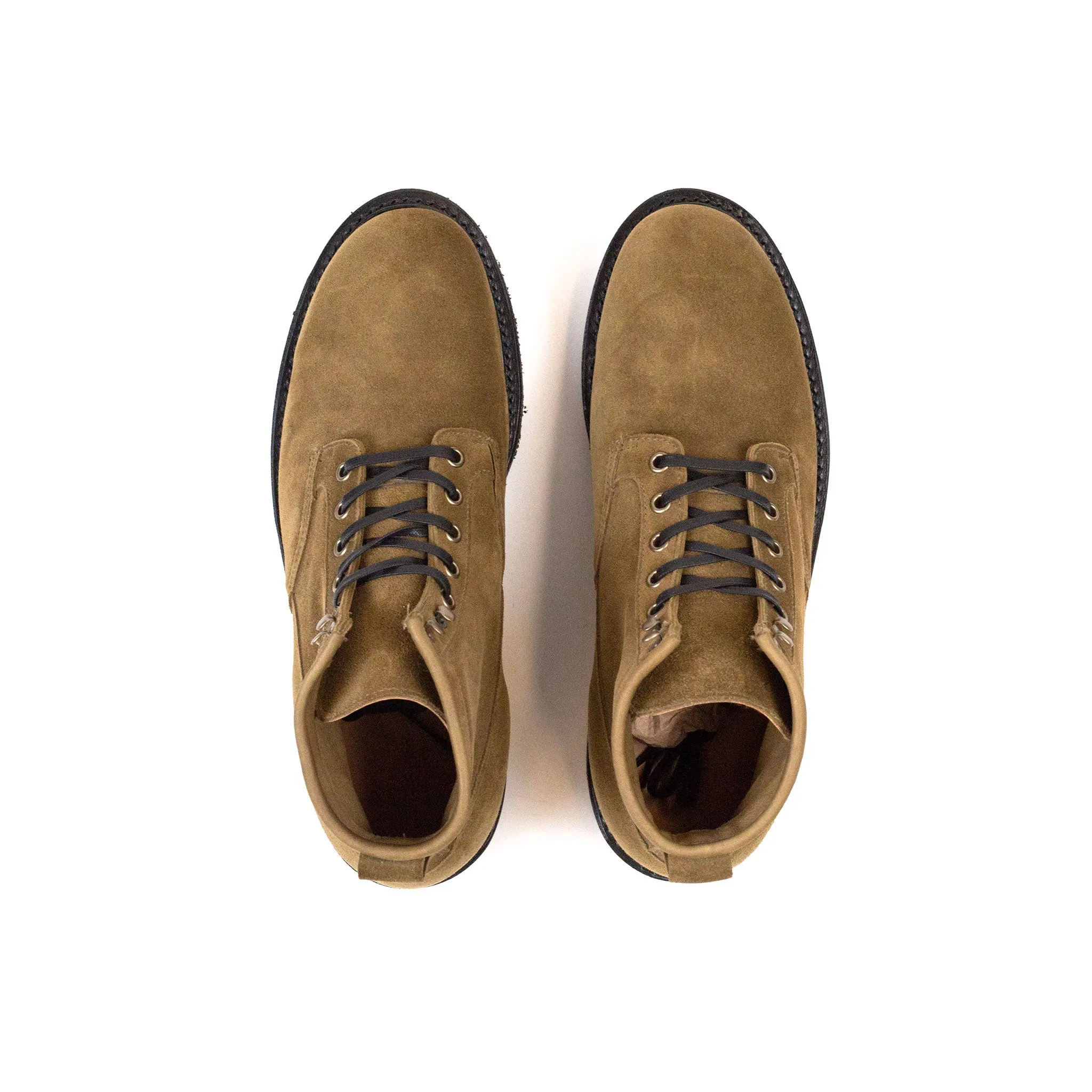 Viberg Bamboo Calf Suede Scout Boot