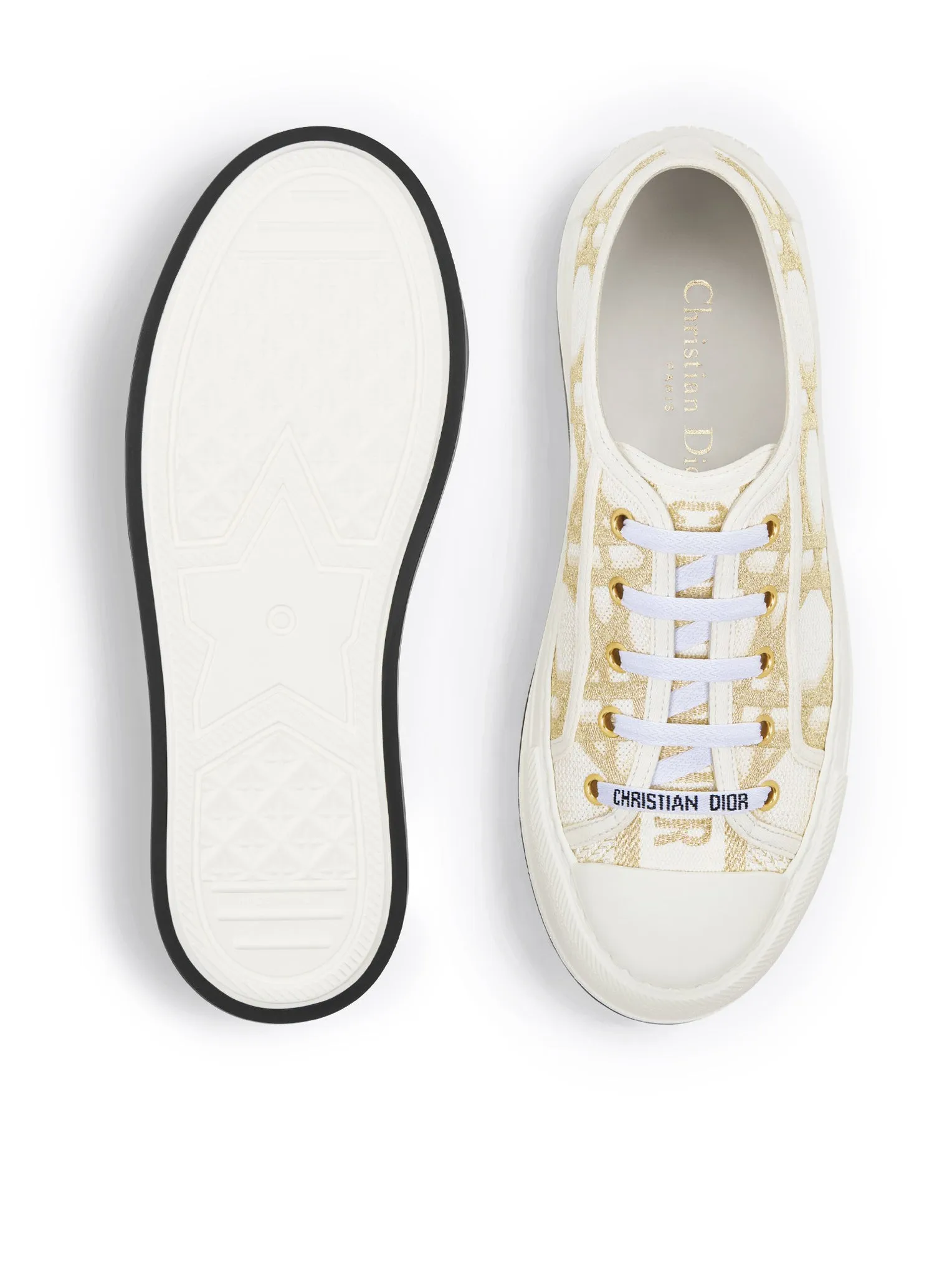 Walk`n`Dior platform sneaker – Dior Or