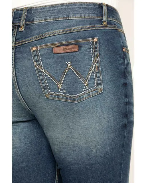 Women's Wrangler Retro Women's Dark Mae Bootcut Jeans