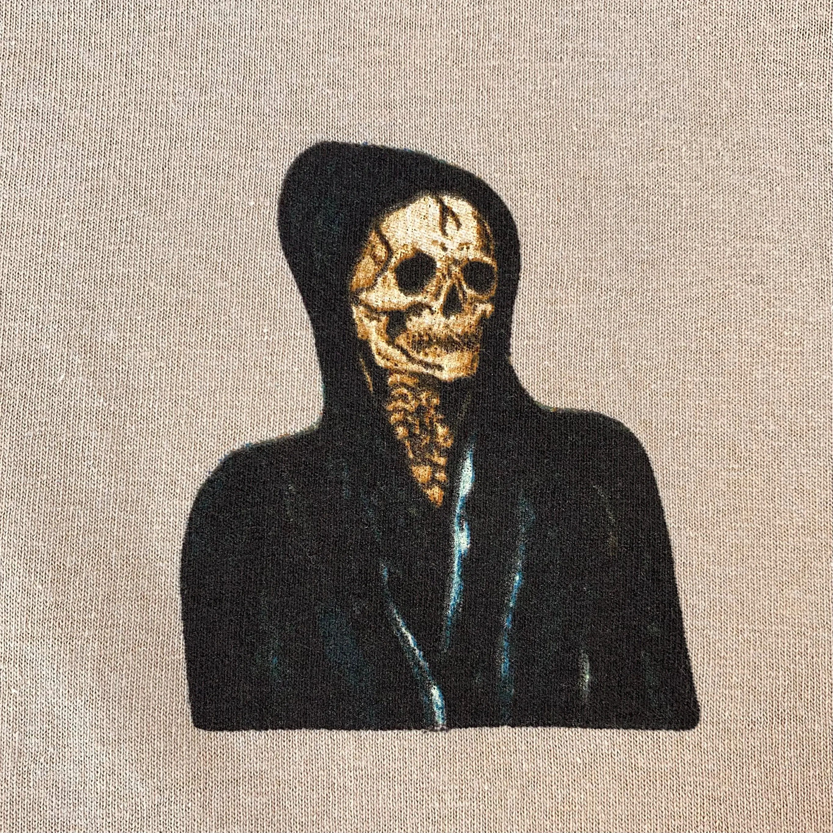 Yeezus 2015 Unreleased F&F Hooded Reaper Logo Long Sleeve