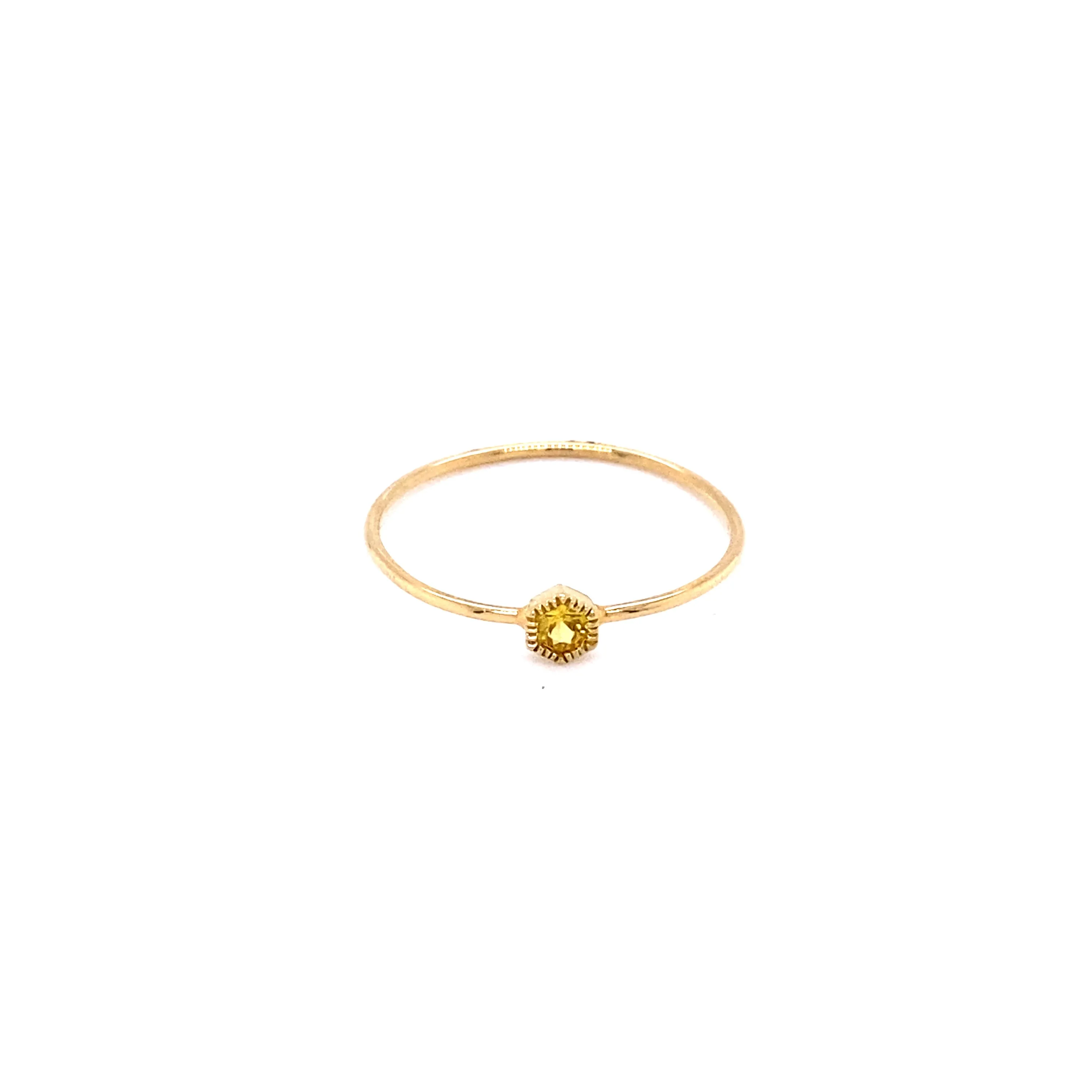 Yellow Diamond Hexagon Stacker