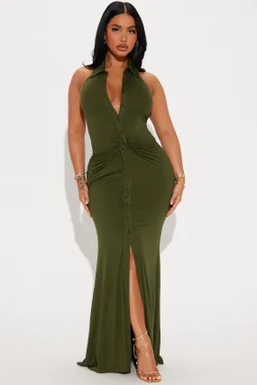 You Better Maxi Dress - Olive